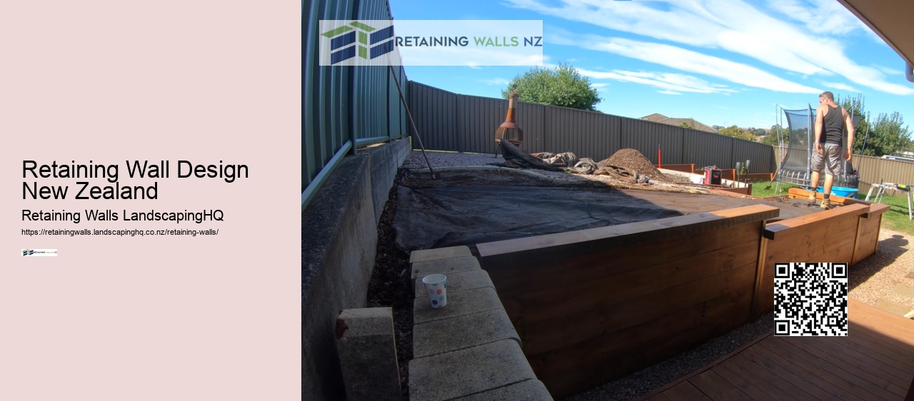 Wooden Retaining Wall NZ